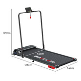 Hoxton Room Cyrus Electric Walking Pad with Handrail