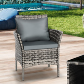 Hoxton Room 2 Seater Chandon Outdoor Armchair &amp; Table Set