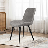 Hoxton Room Chandler Chenille Dining Chairs