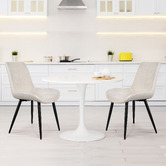 Hoxton Room Chandler Chenille Dining Chairs