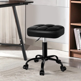 Hoxton Room Belmont Gas Lift Chrome Office Stool