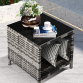 Hoxton Room 2 Seater Matteo Outdoor Armchair &amp; Table Set