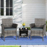 Hoxton Room 2 Seater Matteo Outdoor Armchair &amp; Table Set