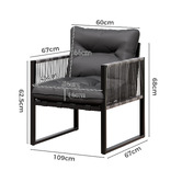 Hoxton Room Zenebe Outdoor Dining Chairs