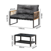 Hoxton Room 2 Seater Zenebe Outdoor Lounge Set