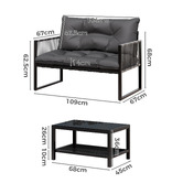 Hoxton Room 2 Seater Zenebe Outdoor Lounge Set
