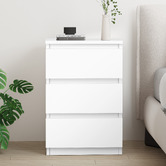Hoxton Room Regal 3 Drawer Bedside Table