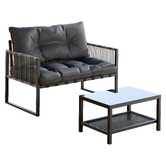Hoxton Room 2 Seater Zenebe Outdoor Lounge Set