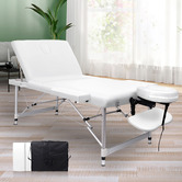 Hoxton Room 3 Fold Allia Faux Leather Massage Table