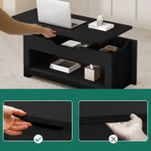 Hoxton Room Michel Rectangular Lift-Top Coffee Table