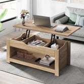 Hoxton Room Michel Rectangular Lift-Top Coffee Table