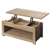 Hoxton Room Michel Rectangular Lift-Top Coffee Table