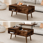 Hoxton Room Sheenan Lift Up Coffee Table