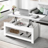 Hoxton Room Michel Rectangular Lift-Top Coffee Table