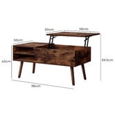 Hoxton Room Sheenan Lift Up Coffee Table