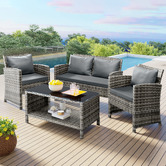 Hoxton Room 4 Seater Adair Outdoor Lounge Set