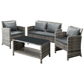 Hoxton Room 4 Seater Adair Outdoor Lounge Set