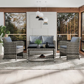 Hoxton Room 4 Seater Adair Outdoor Lounge Set