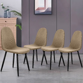 Hoxton Room Vista Corduroy Dining Chairs