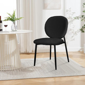 Hoxton Room Dorado Teddy Velvet Dining Chairs