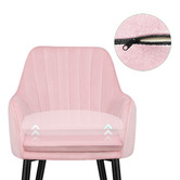 Hoxton Room Fairbanks Velvet Dining Chairs