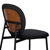 Hoxton Room Dorado Teddy Velvet Dining Chairs