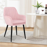 Hoxton Room Fairbanks Velvet Dining Chairs