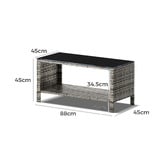 Hoxton Room 4 Seater Matteo Outdoor Lounge Set