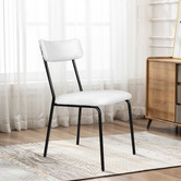 Hoxton Room Sierra Teddy Velvet Dining Chairs