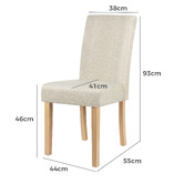 Hoxton Room Avondale Upholstered Dining Chairs