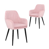 Hoxton Room Fairbanks Velvet Dining Chairs