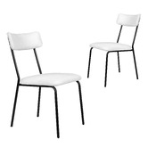 Hoxton Room Sierra Teddy Velvet Dining Chairs