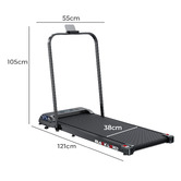 Hoxton Room Omari Walking Pad with Handrail