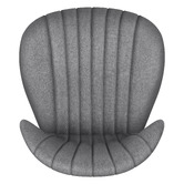 Hoxton Room Grey Deston Adjustable Bar Stools