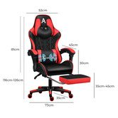 Hoxton Room Sova Faux Leather Gaming Chair with Lumbar Massage