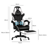 Hoxton Room Sova Faux Leather Gaming Chair with Lumbar Massage