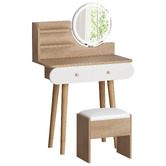 Hoxton Room 2 Piece Carina Dressing Table &amp; Stool Set