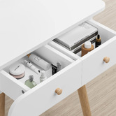 Hoxton Room 2 Piece Carina Dressing Table &amp; Stool Set