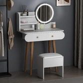 Hoxton Room 2 Piece Carina Dressing Table &amp; Stool Set