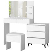 Hoxton Room 2 Piece Ophelia Dressing Table &amp; Stool Set
