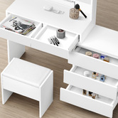 Hoxton Room 2 Piece Ophelia Dressing Table &amp; Stool Set