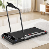 Hoxton Room Linton Electric Walking Pad with Handrail