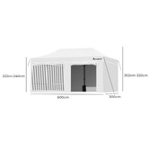 Hoxton Room 6 x 3m Felix Outdoor Pop-Up Gazebo