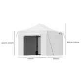 Hoxton Room 4.5 x 3m Neven Outdoor Pop-Up Gazebo