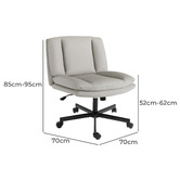 Hoxton Room Seneca Faux Leather Office Chair