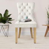 Hoxton Room Dewin Tufted Velvet Dining Chairs