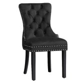 Hoxton Room Dewin Tufted Velvet Dining Chairs