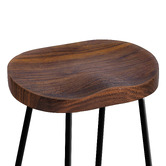 Hoxton Room 65cm Viggo Elm Wood Barstools