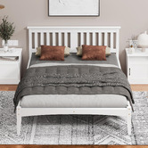Hoxton Room Lunox Pine Wood Bed Frame
