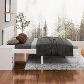 Hoxton Room Lunox Pine Wood Bed Frame